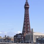Torre de Blackpool durante los años de guerra 1939-1945