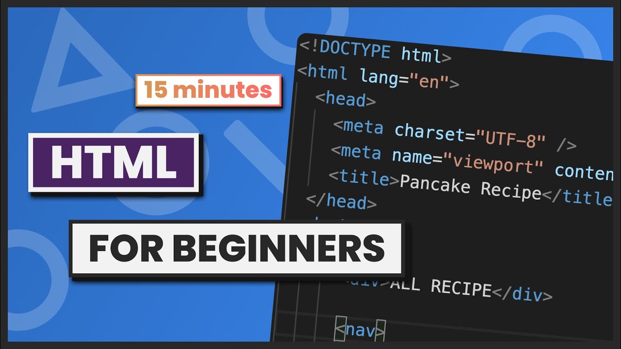 Tutorial HTML simplificado para principiantes